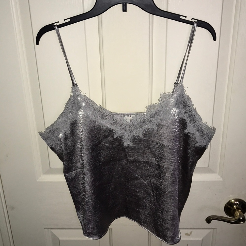 Metallic Tank Top